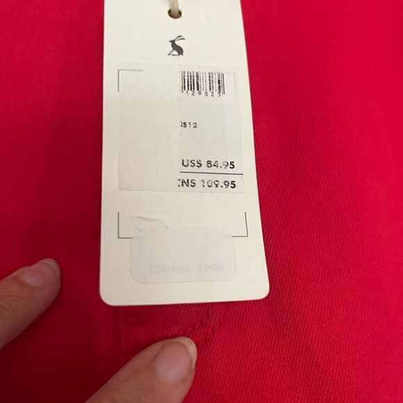 NWT Joules red super skinny jeans, size 12‎ - Picture 6 of 15